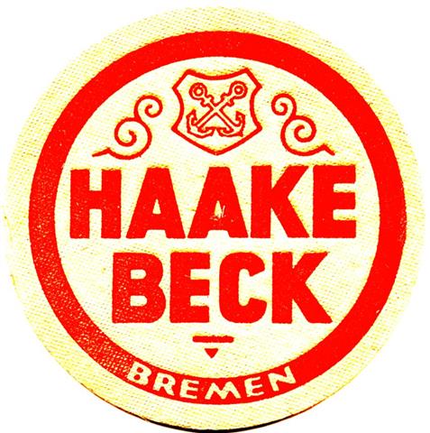 bremen hb-hb haake rund 1a (215-haake beck bremen-rot)